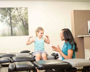 Children receiving chiropractic care are healthier.